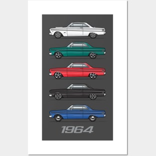 1964 falcon Stances Posters and Art